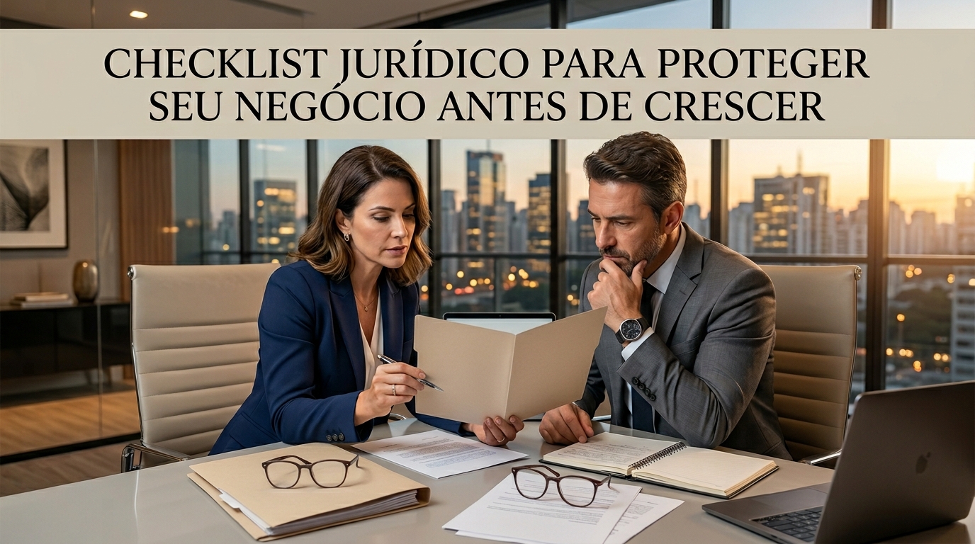 Checklist Jurídico para Proteger sua Empresa Antes de Crescer e Evitar Prejuízos - Cezar & Cezar Advocacia Empresarial Preventiva em Brasília | 30+ Anos de Experiência