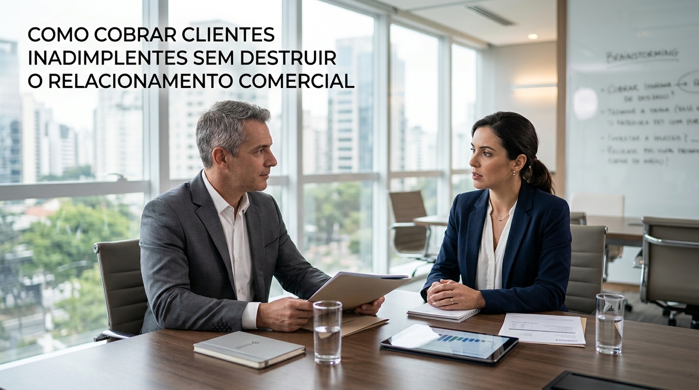 Como Cobrar Clientes Inadimplentes Sem Destruir o Relacionamento Comercial - Cezar & Cezar Advocacia Empresarial Preventiva em Brasília | 30+ Anos de Experiência