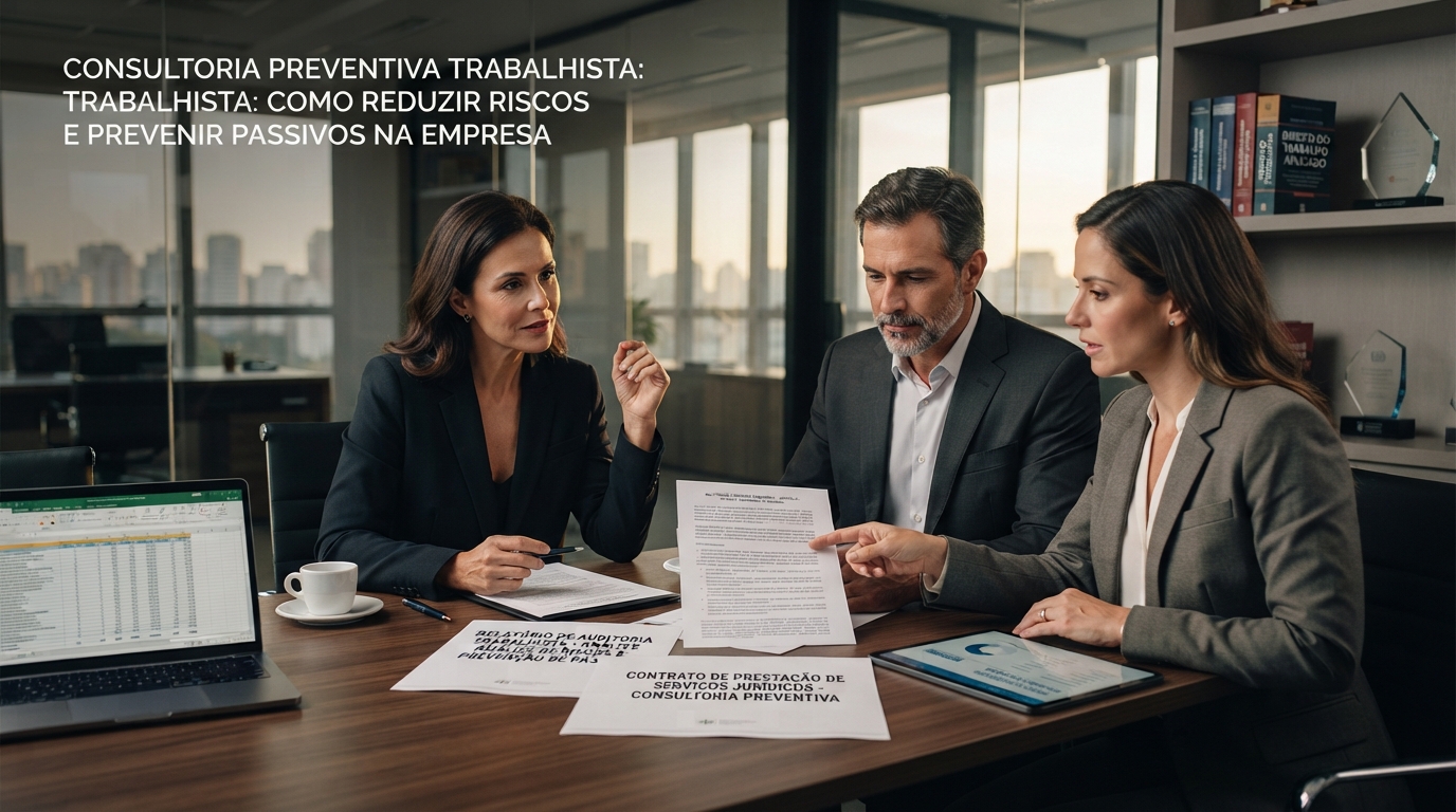 Consultoria Preventiva Trabalhista: Como Reduzir Riscos e Prevenir Passivos na Empresa - Cezar & Cezar Advocacia Empresarial Preventiva em Brasília | 30+ Anos de Experiência