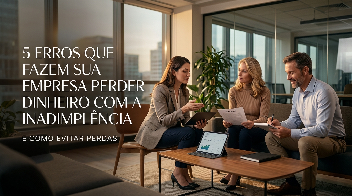 5 erros que fazem sua empresa perder dinheiro com inadimplência e como evitar prejuízos - Cezar & Cezar Advocacia Empresarial Preventiva em Brasília | 30+ Anos de Experiência
