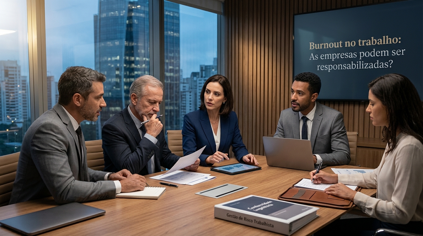 Burnout no trabalho: empresas podem ser responsabilizadas por danos aos funcionários? - Cezar & Cezar Advocacia Empresarial Preventiva em Brasília | 30+ Anos de Experiência