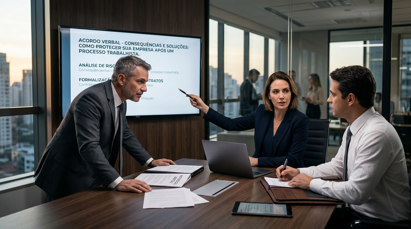 Funcionário Processou Após Acordo Informal: Entenda os Riscos e Como a Empresa Deve Agir - Cezar & Cezar Advocacia Empresarial Preventiva em Brasília | 30+ Anos de Experiência