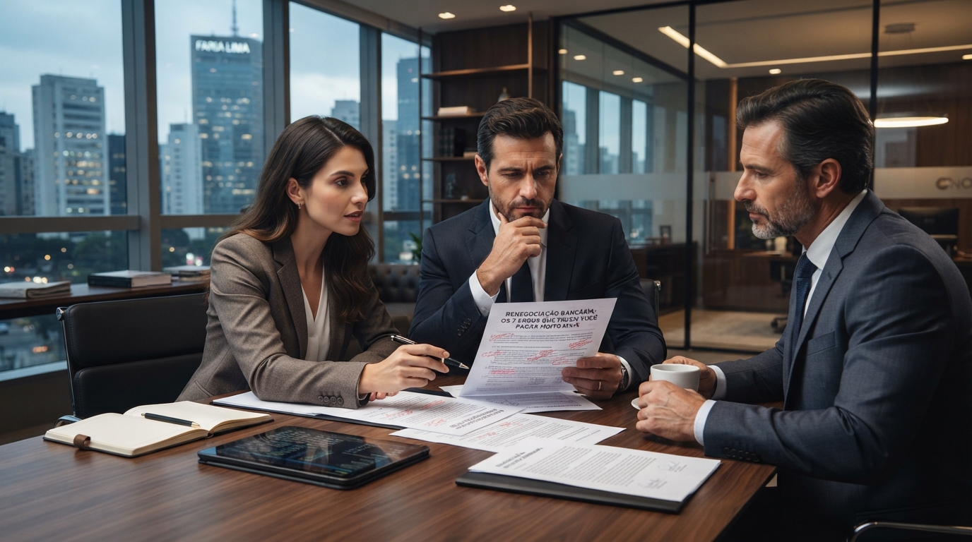 Renegociação Bancária: Os 7 Erros Que Fazem Você Pagar Muito Mais - Cezar & Cezar Advocacia Empresarial Preventiva em Brasília | 30+ Anos de Experiência